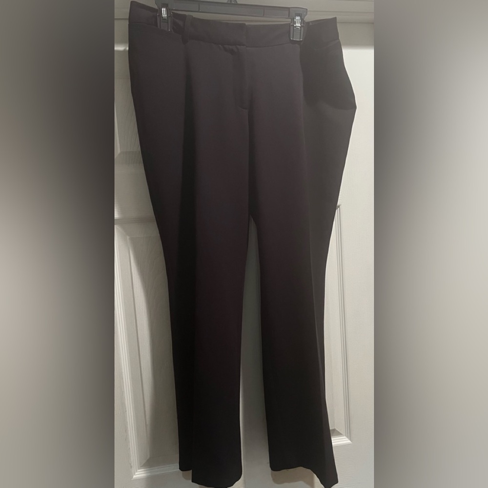 Worthington Wonen Curvy Fit Black Pants, Size 12S